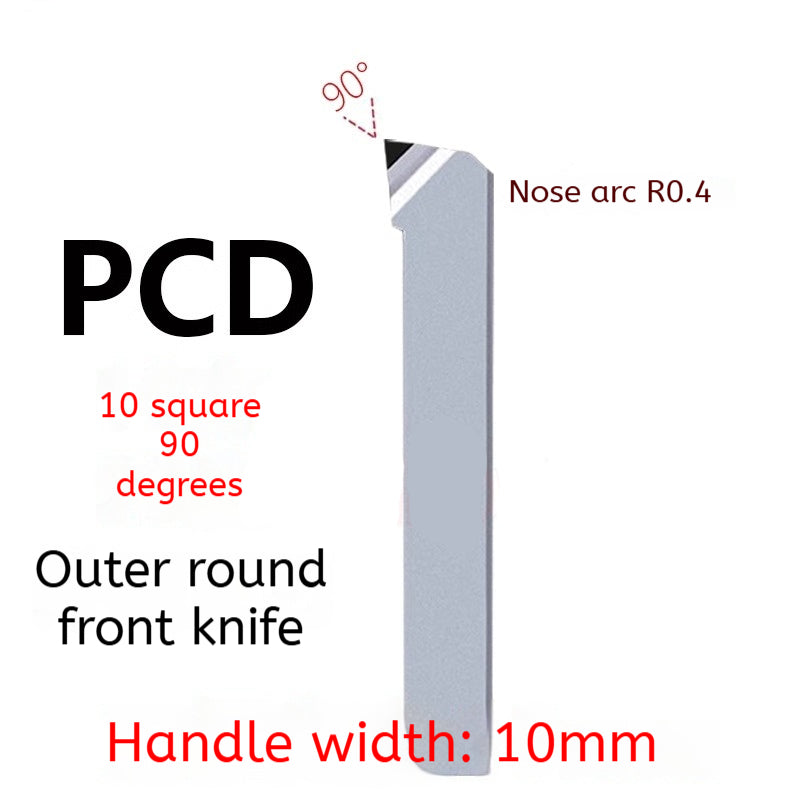 1163-PCD diamond turning tool cylindrical plane super bright CBN boron nitride tool 20 square 60/90 degrees gemstone knife non-standard Shandong Denso Pricision Tools Co.,Ltd.